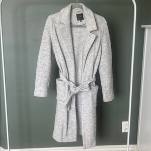 Dynamite Tie Front Coat